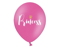 Coole Luftballons Princess 6 Stück - pink