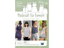 Papierschnittmuster Blaubeerstern Firlefanz - Mädesüß für Damen - Tunika, Kleid, Sommertop