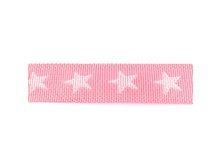 Gurtband ca. 40 mm - Sterne - rosa