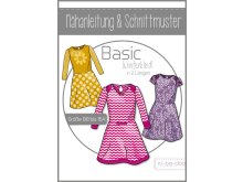 Papierschnittmuster ki-ba-doo BASIC Winterkleid Mädchen