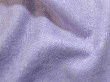 Leinen Baumwolle gewebt - meliert - lila