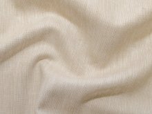 Leinen Baumwolle gewebt - meliert - beige