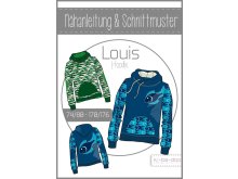 Papierschnittmuster ki-ba-doo Louis Hoodie Jungen