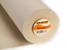 Vlieseline Decovil I 90cm Schabrackeneinlage fixierbar - beige