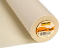 Vlieseline Decovil I Light 90cm Schabrackeneinlage fixierbar - beige