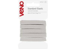 Standard Elastic SB 10mm x 5m Coupon - weiß
