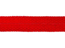Einfasstresse Wolle 32 mm - Wellenmuster - rot
