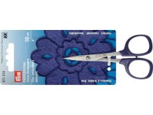 Prym PROFESSIONAL Stickschere fein 4'' 10 cm - lila