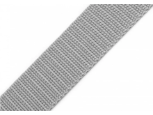 Gurtband 30 mm - uni taubengrau
