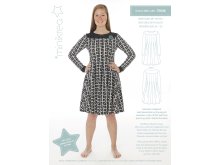 Papierschnittmuster by Minikrea - Kleid mit Falten - Damen