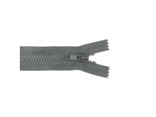 Reißverschluss nicht teilbar 20 cm - dunkles grau