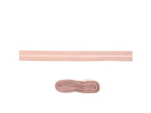 Schrägband/Einfassband Baumwolle gefalzt 20 mm x 3 m Coupon - uni rosa