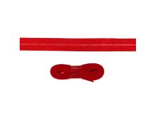 Schrägband/Einfassband Baumwolle gefalzt 20 mm - 3 m Coupon - uni rot