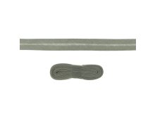 Schrägband/Einfassband Baumwolle gefalzt 20 mm - 3 m Coupon - uni steingrau