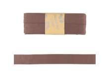 Jersey Viskose Schrägband/Einfassband gefalzt 20 mm x 3 m Coupon - uni mauve