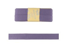 Jersey Viskose Schrägband/Einfassband gefalzt 20 mm x 3 m Coupon - uni lavendel 