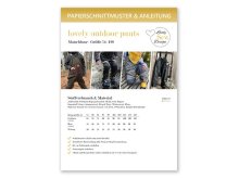 Papierschnittmuster lovely outdoor pants by LovelySewDesign - Matschhose - Kids