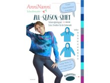 Papierschnittmuster Blaubeerstern AnniNanni All-Season-Shirt - Damen