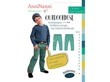 Papierschnittmuster Blaubeerstern AnniNanni OUTDOORHOSE - Mädchen und Jungen