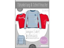 Papierschnittmuster ki-ba-doo BASIC Shirt Jungen