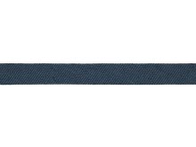 Jeans Schrägband Baumwolle gefalzt - 20 mm - marine