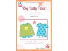 Papierschnittmuster Farbenmix  Big Lady Fleur  Plus-Size Damenshirt