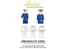 Französische Papier-Schnittmuster Ikatee - Jumpsuit BROOKLYN Kids - Kinder