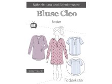 Papier-Schnittmuster Fadenkäfer - Bluse CLEO - Kinder