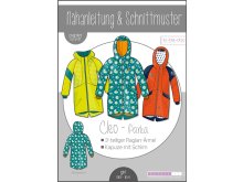 Papierschnittmuster ki-ba-doo Parka CLEO - Kinder