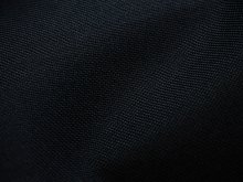 Outdoorstoff mit PVC-Beschichtung - uni schwarz