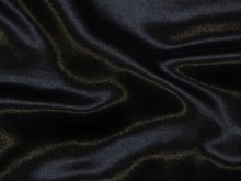  Satin Premium für Abendmode - uni schwarz
