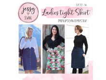 Papier-Schnittmuster Jessy Sewing - Rock "Ladies Tight Skirt" - Damen