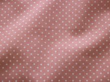 Webware Baumwolle - mini Punkte - rosa