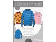 Papierschnittmuster ki-ba-doo Elice - Hoodie - Kids