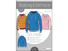 Papierschnittmuster ki-ba-doo Elice - Hoodie - Kids