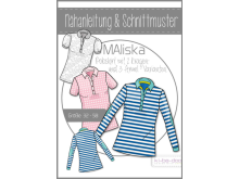 Papierschnittmuster ki-ba-doo MAliska Polo-Shirt Damen