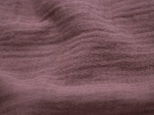 Baumwoll Musselin Double Gauze - uni mauve