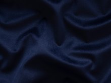 Samt / Velvet Dekostoff Fabriccando - dunkelblau