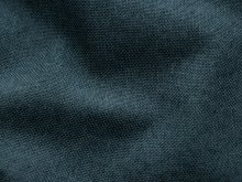 Canvas mit schwarzer Filzabseite - meliert jeansblau