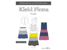 Papier-Schnittmuster Fadenkäfer - Kleid FIONA - Kinder