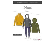 Papier-Schnittmuster Fadenkäfer - Hoodie Noa - Herren