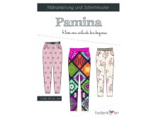 Papier-Schnittmuster Fadenkäfer Pamina Hose Mädchen und Junge