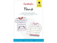 Papierschnittmuster Farbenmix Basic - Shirt FANÖ - Damen