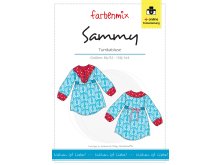 Papierschnittmuster Farbenmix Tunikabluse SAMMY - Mädchen 