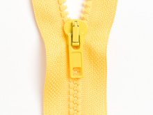 Reißverschluss teilbar 35 cm - gelb