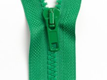 Reißverschluss teilbar 35 cm - grün
