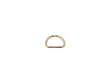  Halbrundringe / D-Ringe 4 Stück ca. 20 mm - gold