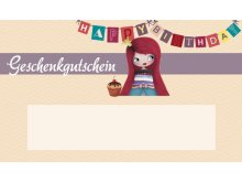 Geschenkgutschein - Geburtstag