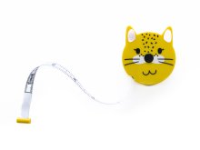 Rollmaßband in Tierform In the Forest - Leopard - ocker