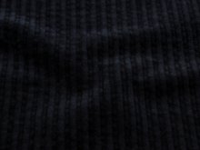 Stretchcord Baumwolle Softtouch - uni schwarz